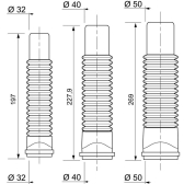 MAGICOUDE, raccords mâle-femelle