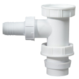 Tube réglable pour siphon 1"1/2 pour machine à laver
