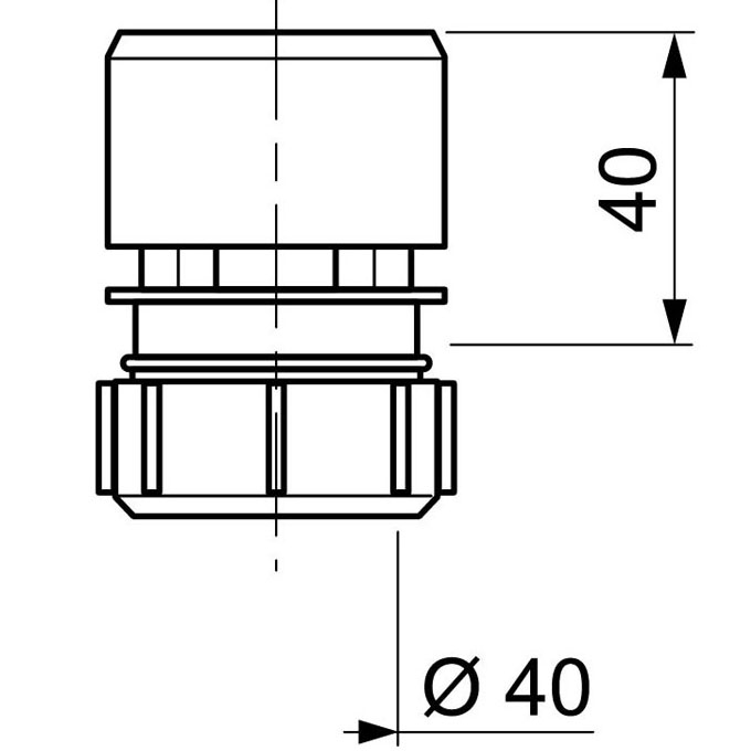 Wirquin - VP100 - Clapet anti-vide et anti-odeurs pour canalisation