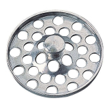 Grille plate à poignée Ø47 mm pour évier