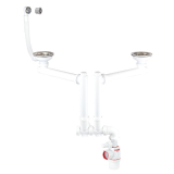 WIRQUIN NEO AIR, ensemble déporté pour évier 2 bacs