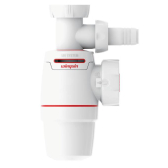 WIRQUIN NEO AIR, siphon NF d'évier avec prise machine à laver