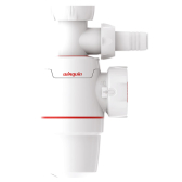WIRQUIN NEO, siphon NF d'évier avec prise machine à laver