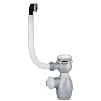 Ensemble avec trop-plein pour lavabo