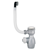 Ensemble avec trop-plein pour lavabo