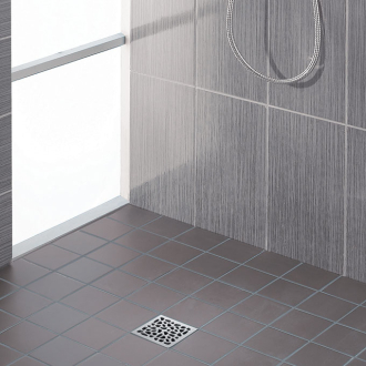 format debit sol pour douche maçonner à l'italienne Siphon à de