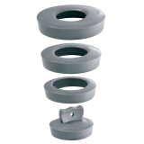Bouchon universel pour baignoire, lavabo, bidet et évier