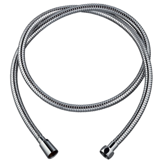 METAL POWER, flexible de douche en inox chromé