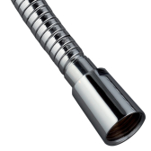 METAL POWER, flexible de douche en inox chromé