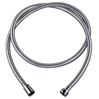 METAL POWER PLUS TWIST, flexible de douche en inox chromé