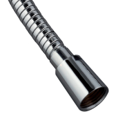 METAL POWER PLUS TWIST, flexible de douche en inox chromé
