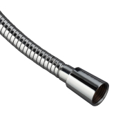 METAL STRETCH TWIST, flexible de douche en inox chromé