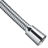 METAL SHINY TWIST, flexible de douche en inox chromé