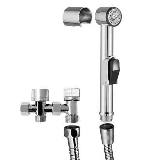SHATTAF WC combiné WC chromé 1 jet chromé