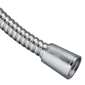METAL MAT, flexible de douche en inox poli