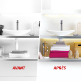 NANO 6.7 - Ensemble Quick-clac ultra-compact pour lavabo