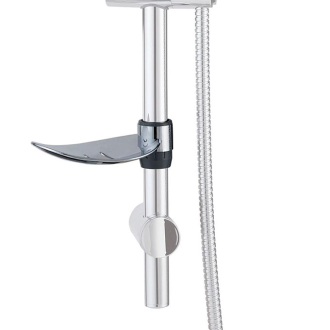 Porte-savon pour barre de douche Ø2,5 cm