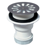 Bonde de douche pour receveur Ø60 mm sortie verticale