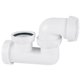 Siphon de baignoire à sortie orientable
