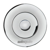 Bonde anti-vandalisme avec trop-plein pour lavabo encastré