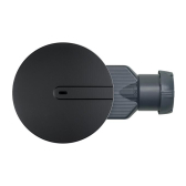 Bonde de douche SLIM+ Black pour receveur extraplat