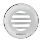 Bonde de lavabo à écoulement libre grille incurvée