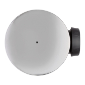 TOURBILLON, bonde de douche dôme ABS, sortie horizontale pour receveur Ø90 mm