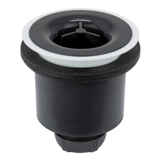 TOURBILLON, bonde de douche sans dôme, sortie verticale pour receveur Ø90 mm