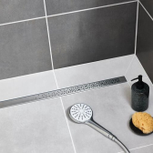 VENISIO SODA, caniveau de douche à l'italienne avec goulotte monobloc siphonnée