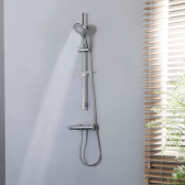 RIMINI COMFORT, colonne avec mitigeur thermostatique avec sécurité