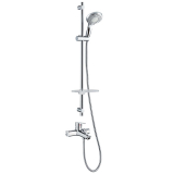 RIMINI SWITCH, colonne avec mitigeur de douche et bain