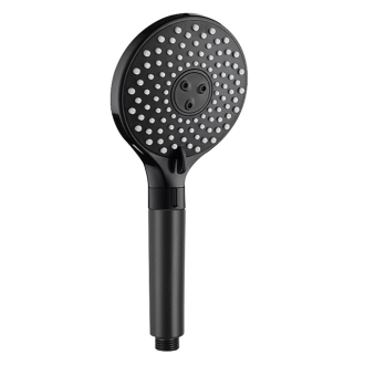 REGULO, douchette 3 jets noire