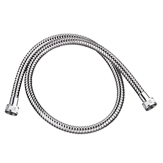 METAL SHINY TWIST, flexible de douche en inox chromé
