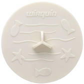 FRISBY, bouchon universel pour baignoire, lavabo et évier