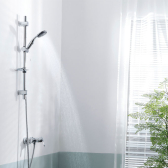 FLORA, kit de douche 1 jet chromé