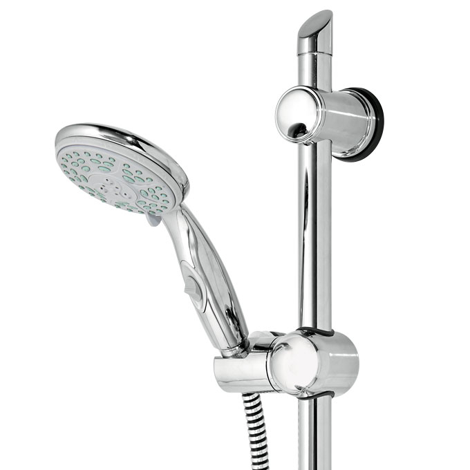 Ventouse Kit de douche 3 jets chromé Douche Kits Wirquin