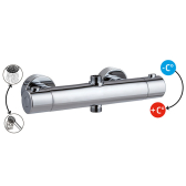 SIENA COMFORT, colonne de douche avec mitigeur thermostatique