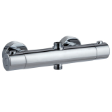 THERMOSTATIQUE ROND 1/2", mitigeur en laiton