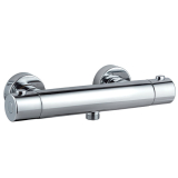 THERMOSTATIQUE ROND SORTIE BASSE, mitigeur en laiton