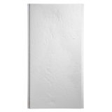Panneau d'habillage mural blanc en résine