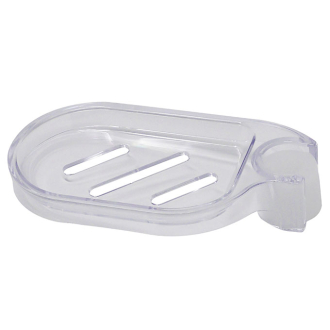 Porte-savon Ø18 mm cristal