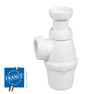 Siphon de lavabo réglable NF