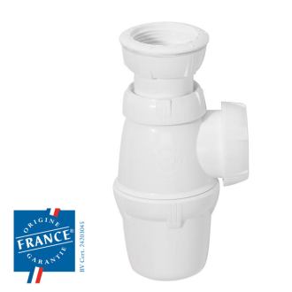 Siphon de lavabo réglable