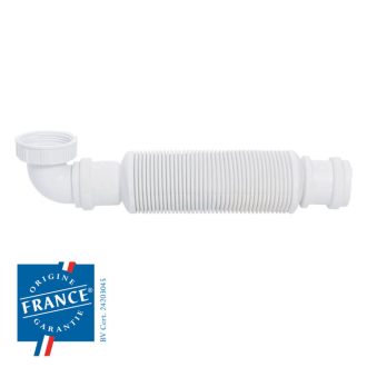 SENZO, siphon de lavabo souple à membrane