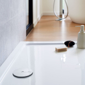 Dôme métal pour bonde de douche SLIM+