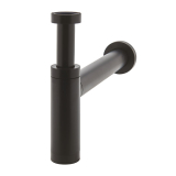 TEOS, siphon de lavabo court Black Touch