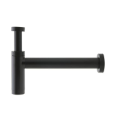 TEOS, siphon de lavabo court Black Touch