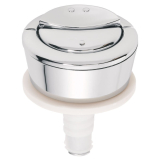 Bouton double poussoir pour mécanisme de wc