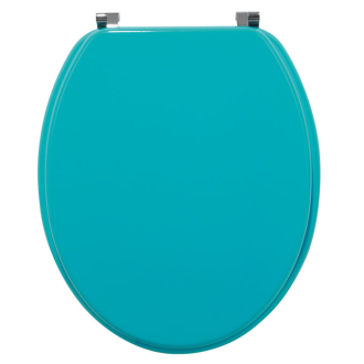 TURQUOISE, abattant WC Woody en bois compressé