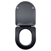 TAUPE, abattant WC Amiral en thermodur